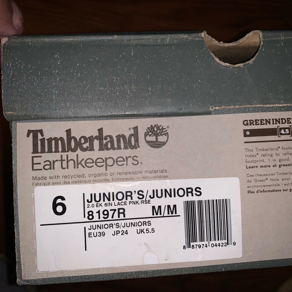 Pink Timberlands - Picture 4 of 4